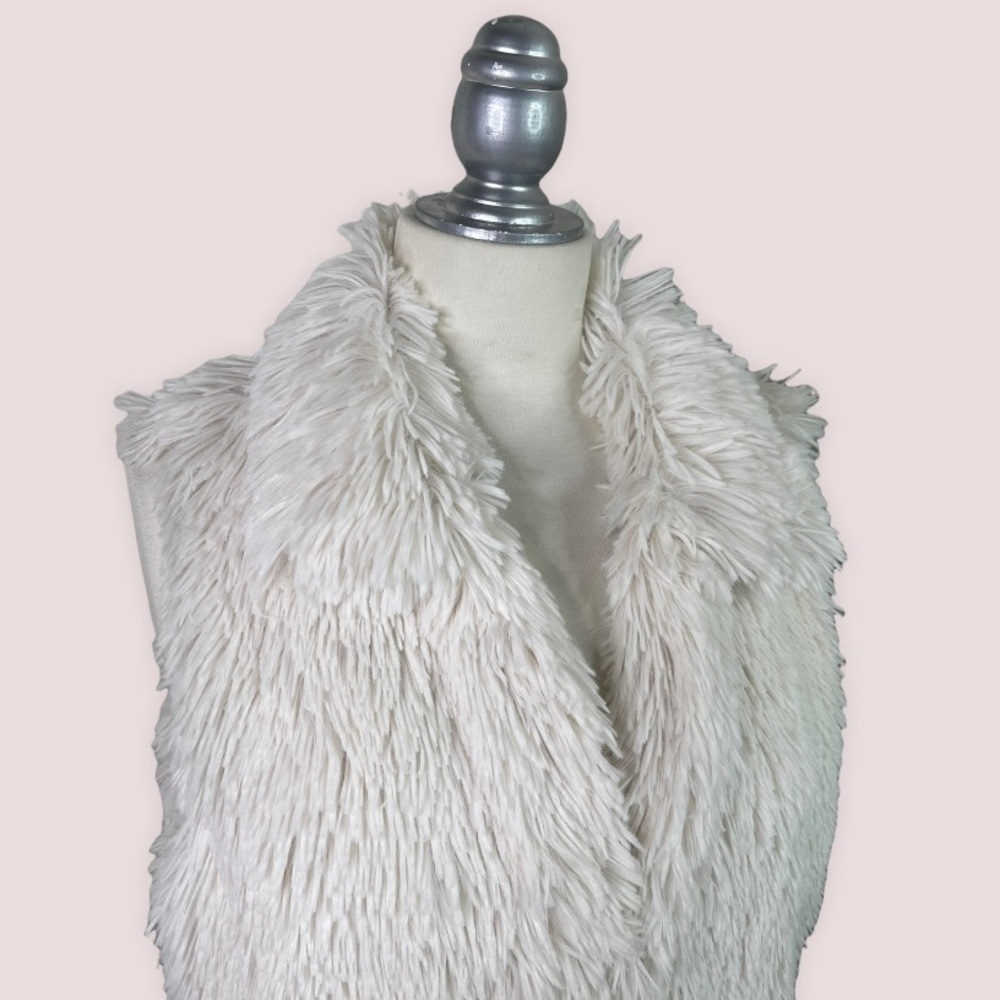 Fun Furry Betsey Johnson Satiny Animal Print Lined Vest M - Picture 2 of 8